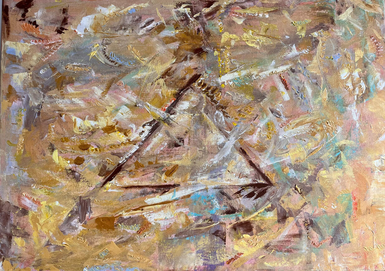 Towards the light 70x50cm (430 EUR)