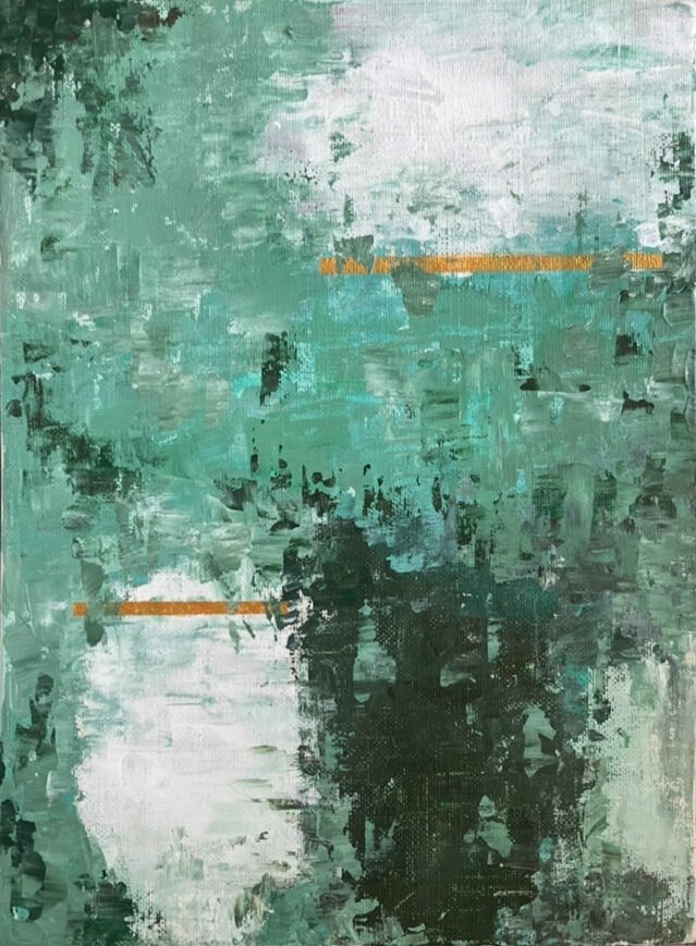 Lost in forest 38x28cm (280EUR)